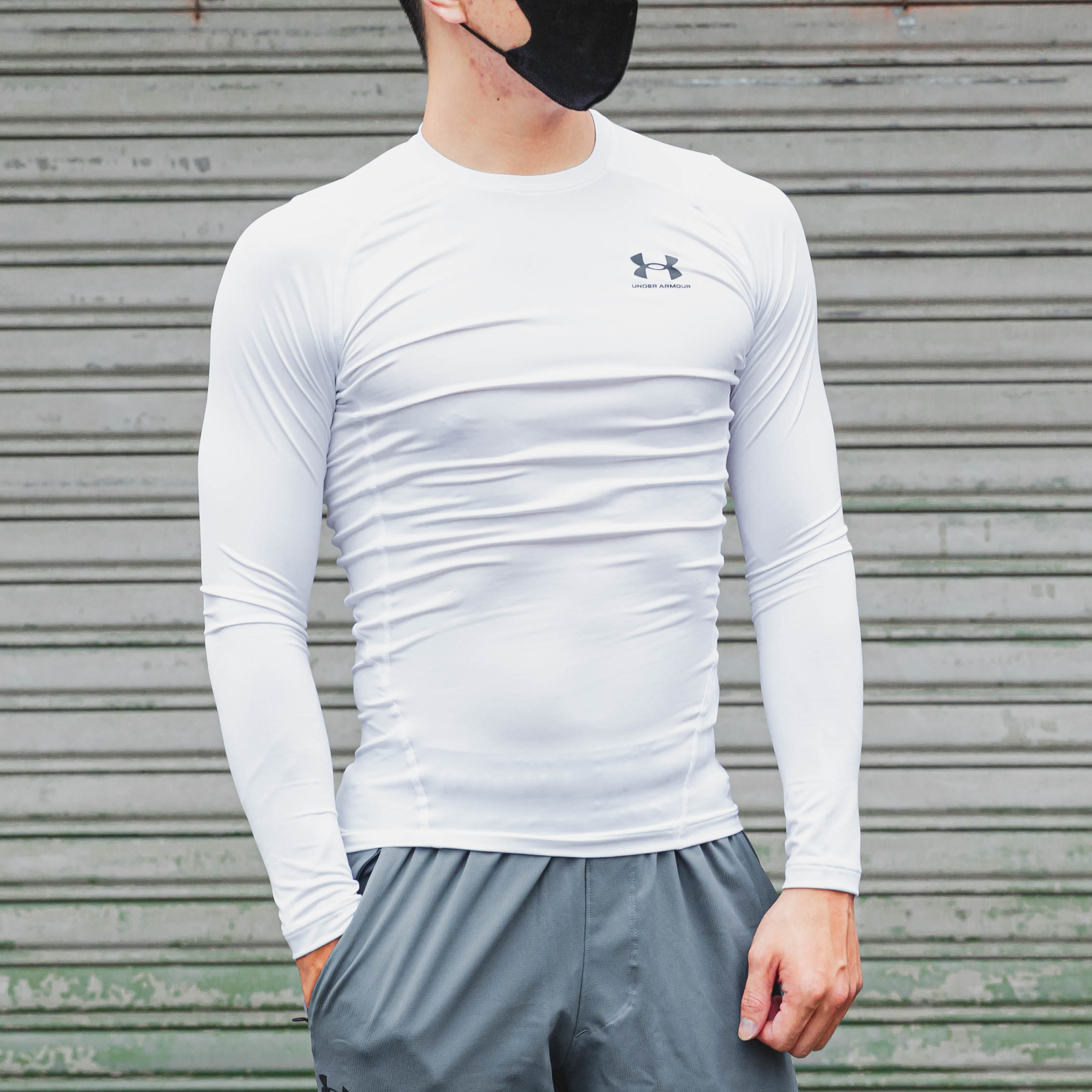 UNDER ARMOUR 長袖緊身衣 UA 緊身衣 長T-Shirt 排汗 健身慢跑【1361524】