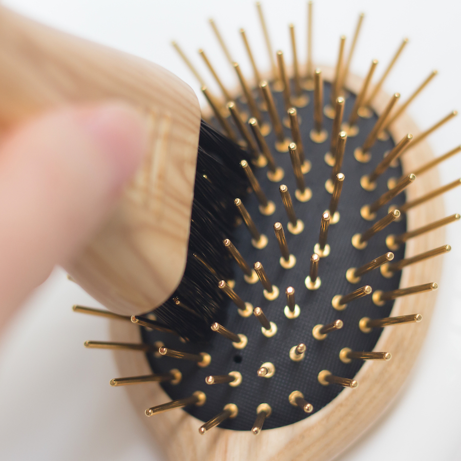 黃金梳氣墊梳清潔刷