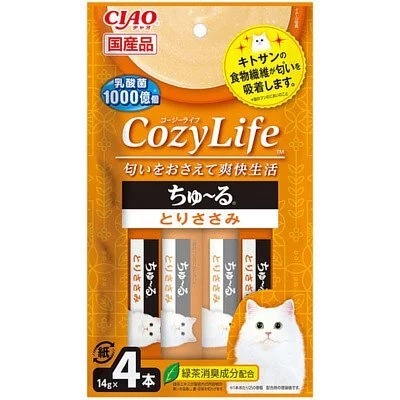 CIAO 唧唧醬．CozyLife系列 雞肉味14g x 4支
