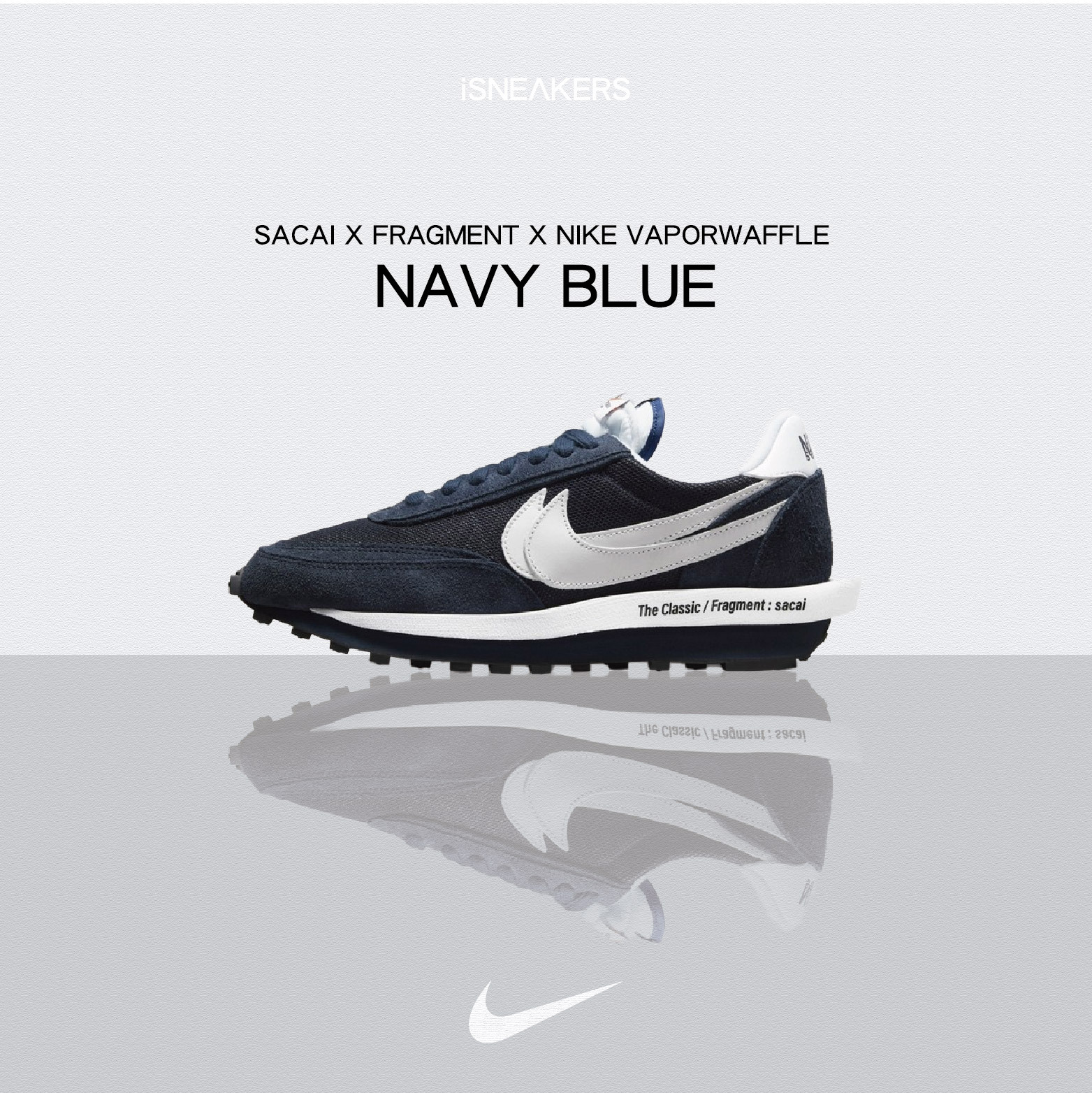 ISNEAKERS｜Sacai x FRAGMENT x Nike 閃電藤原浩DH2684-400