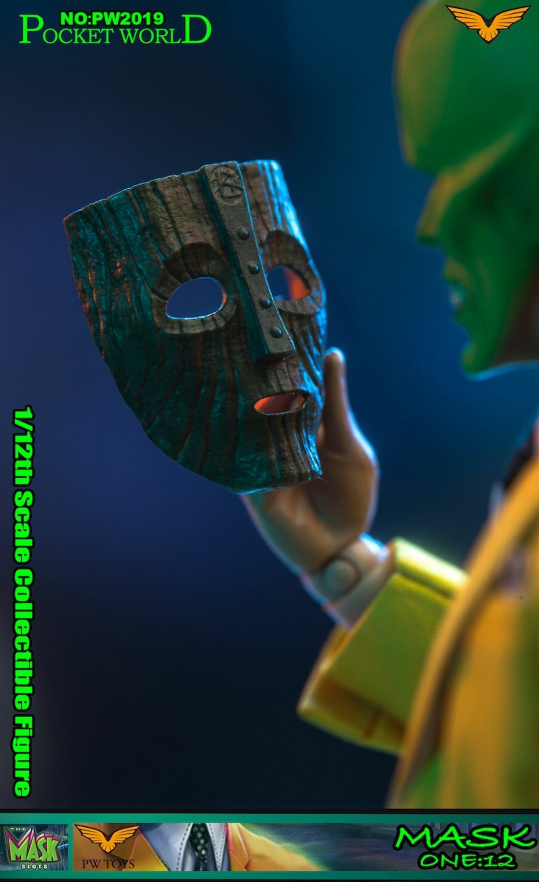 In Stock) PW TOYS The Mask 1/12 Action Figure (MT2