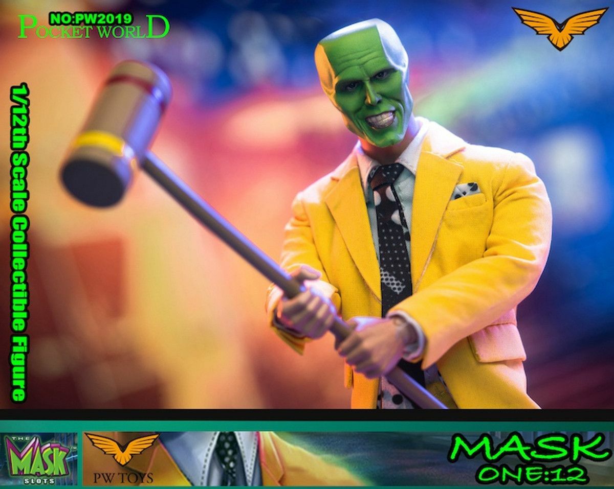 In Stock) PW TOYS The Mask 1/12 Action Figure (MT2