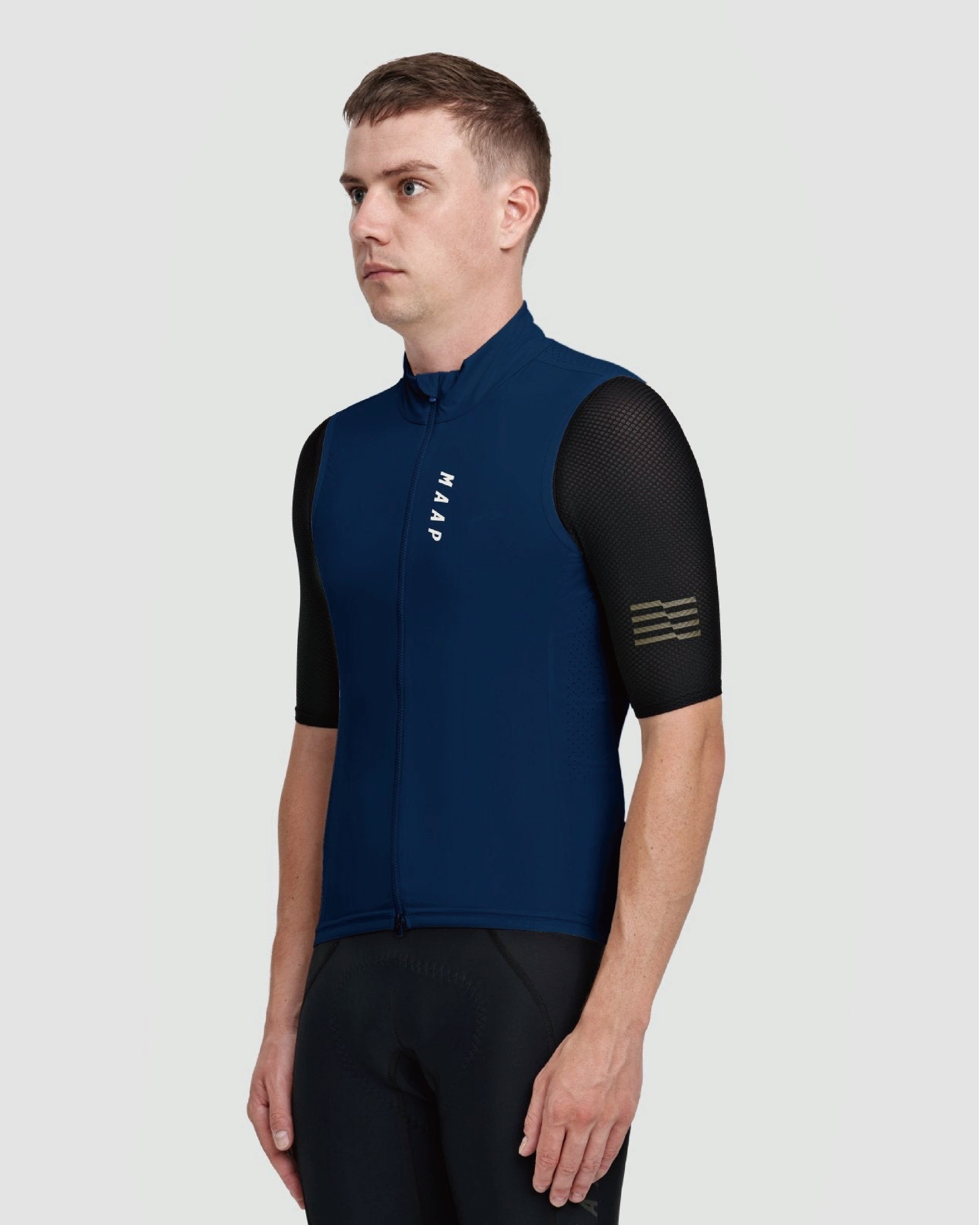 【MAAP】Draft Team Vest Navy 防風背心 海軍藍