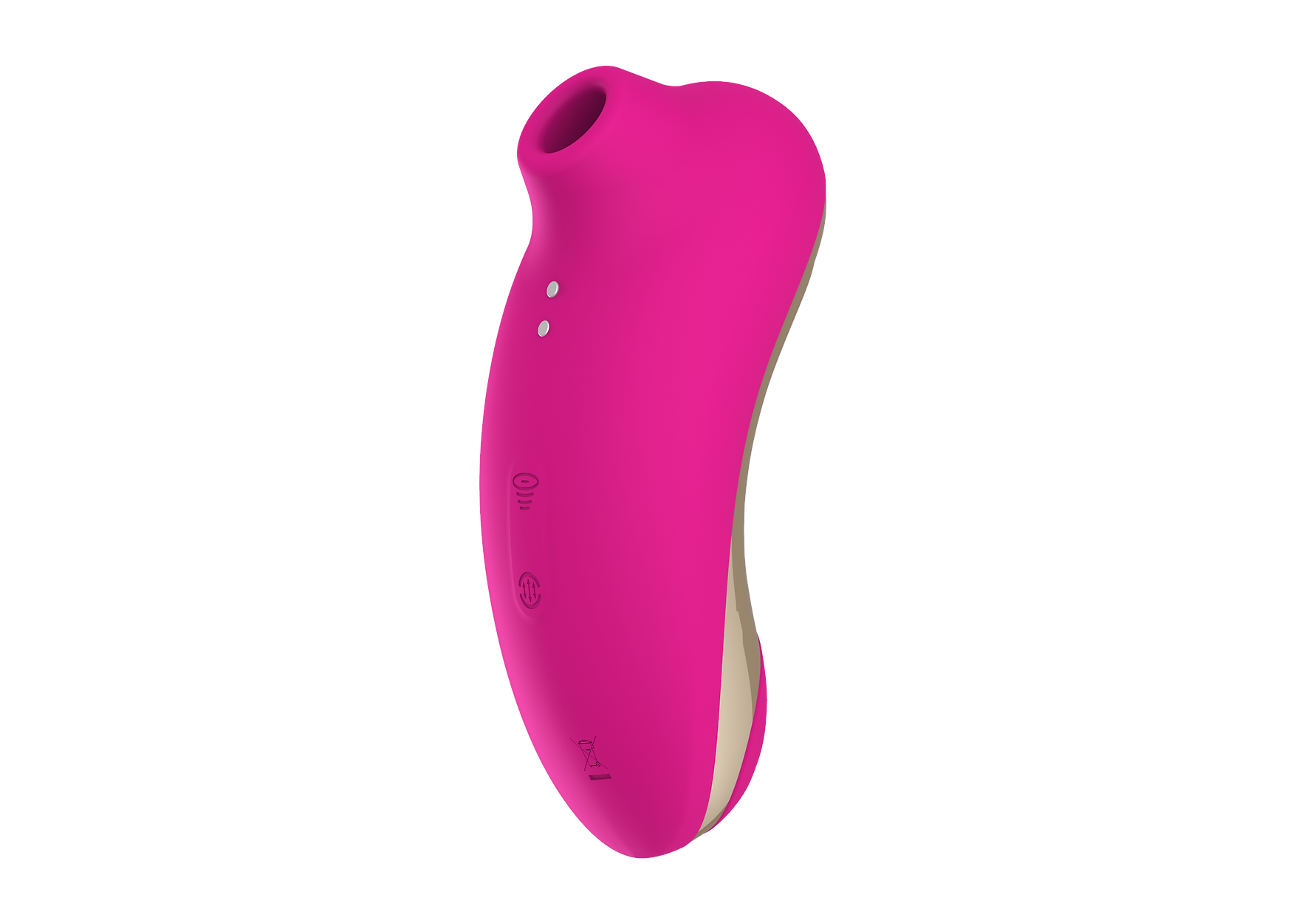 〔超抵玩！〕Purejoy 2合1 Penguin真空聲波陰蒂吸啜震動器 (紫色/桃紅色)