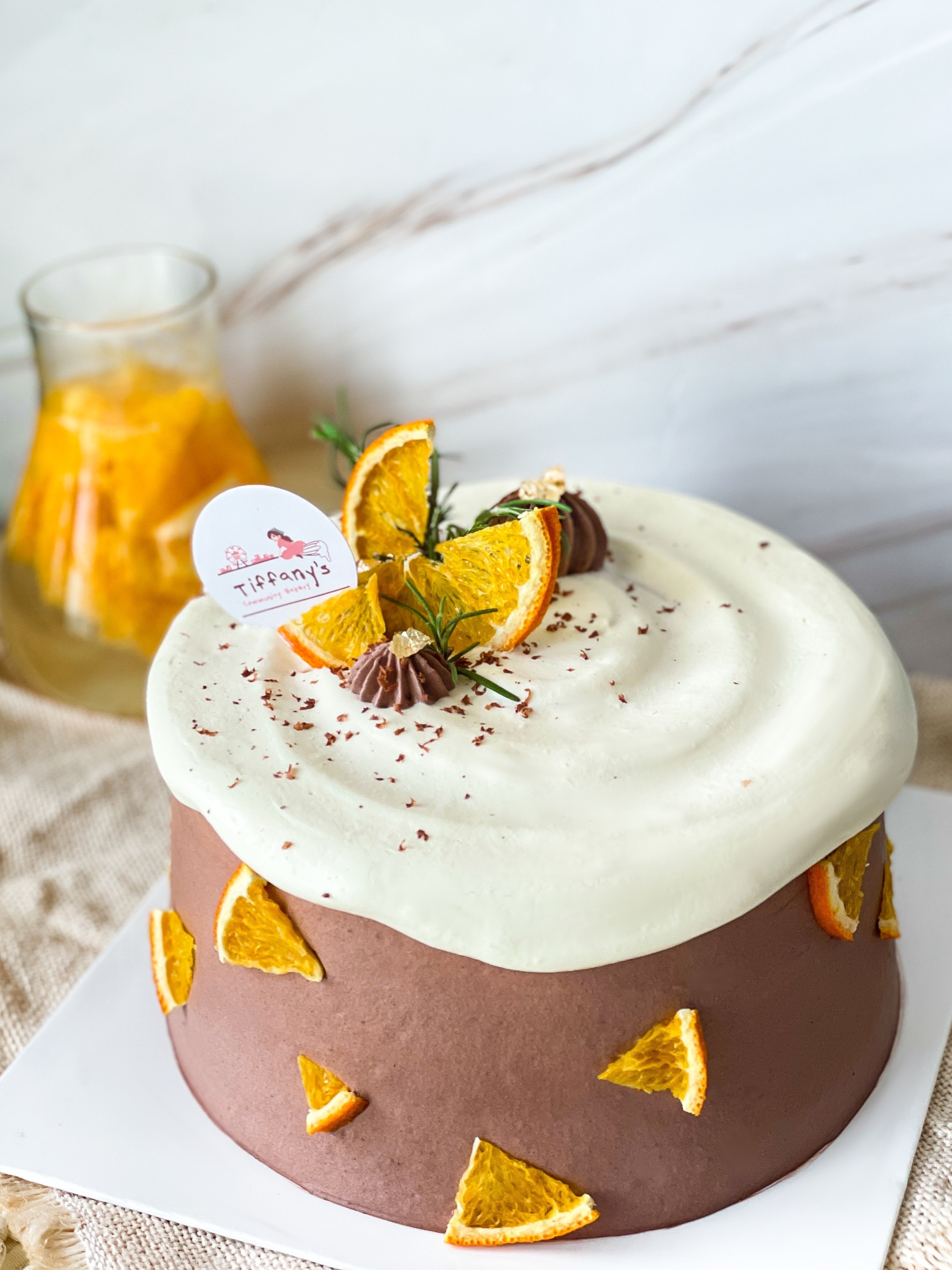 朱古力香橙奶油蛋糕