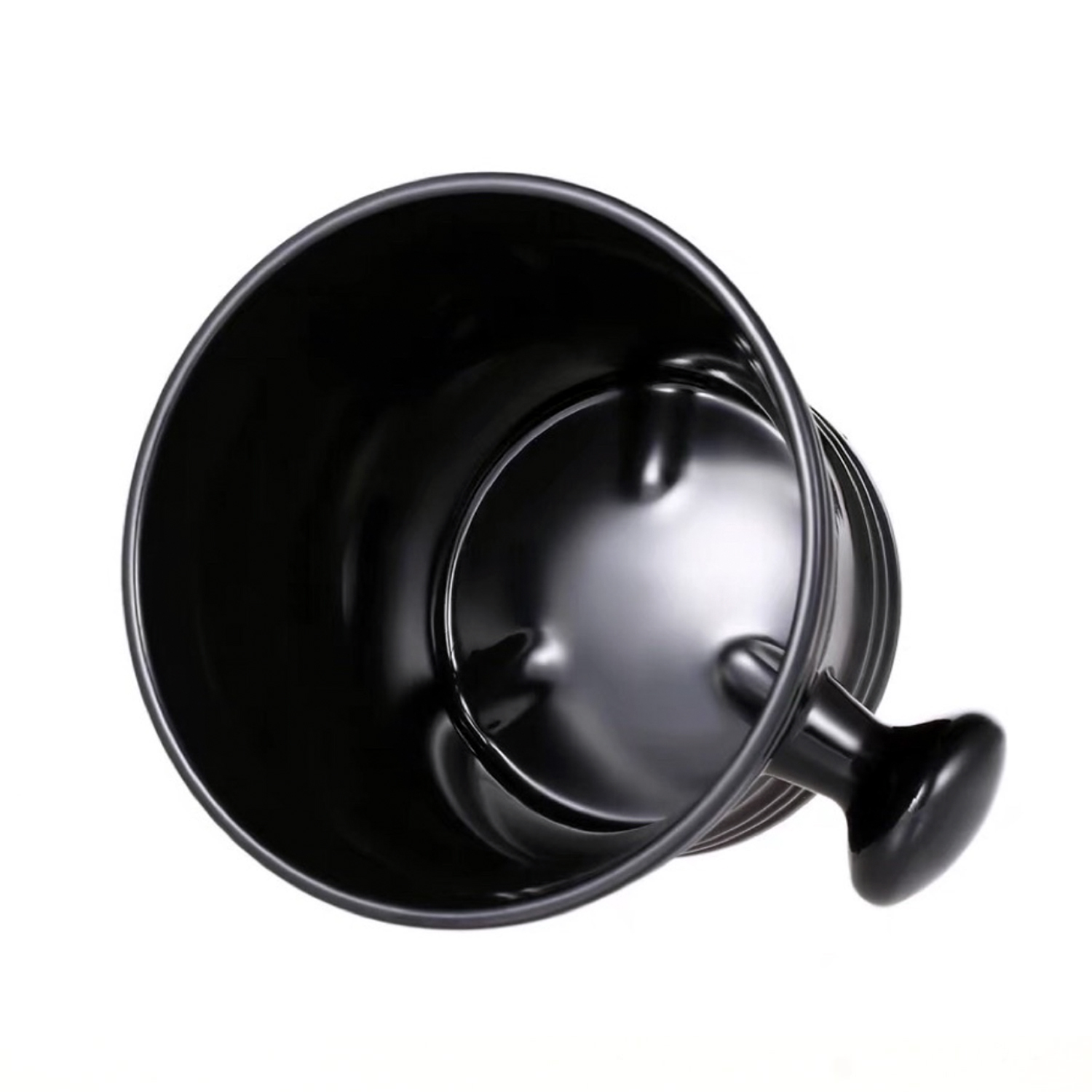 復古經典款 - ABS 刮鬍碗 / 鬍皂碗（黑）