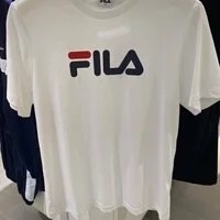 [S] FILA REGULAR FIT LINEAR SHORT SLEEVE TEE,WHITE, FS2RSE2125X-WHI (SFL110)