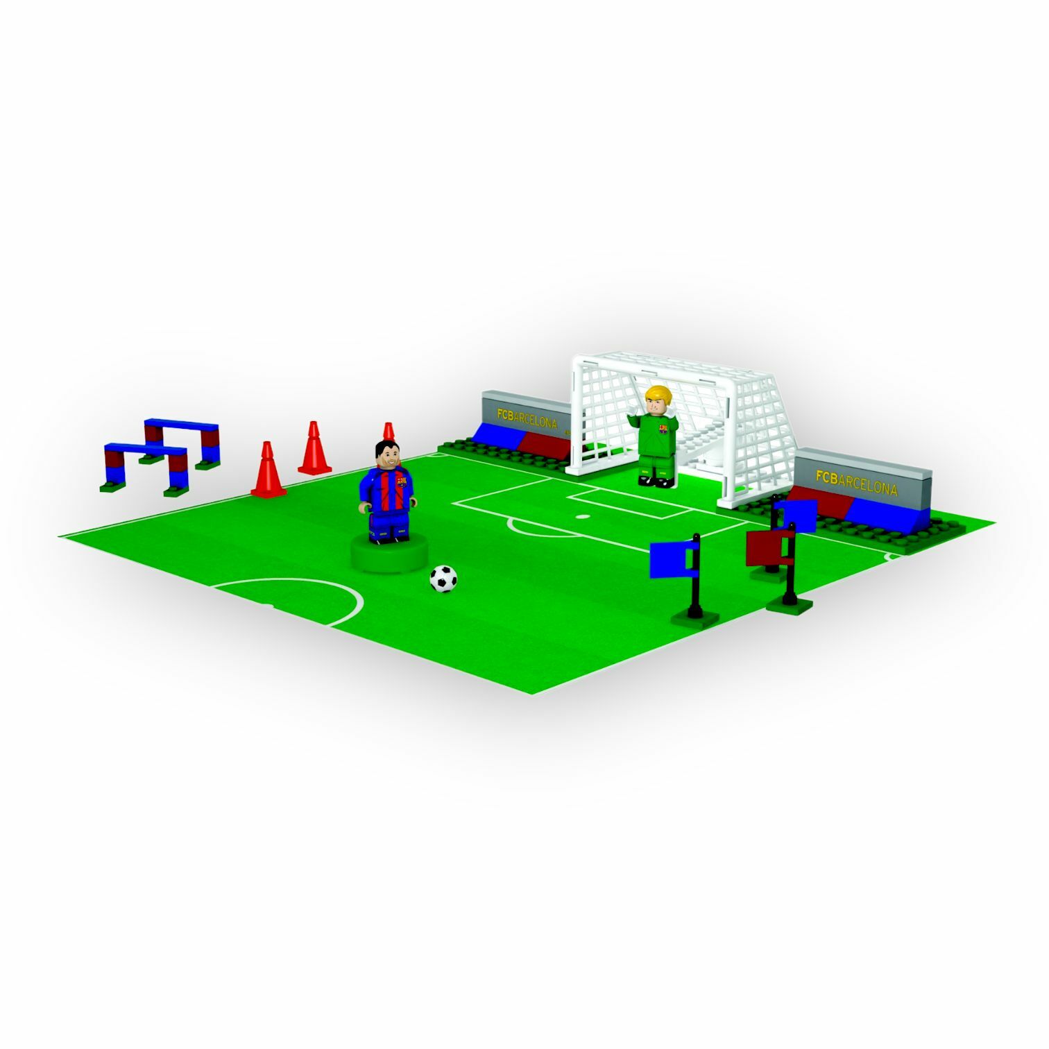 巴塞隆拿Nanostars積木12碼