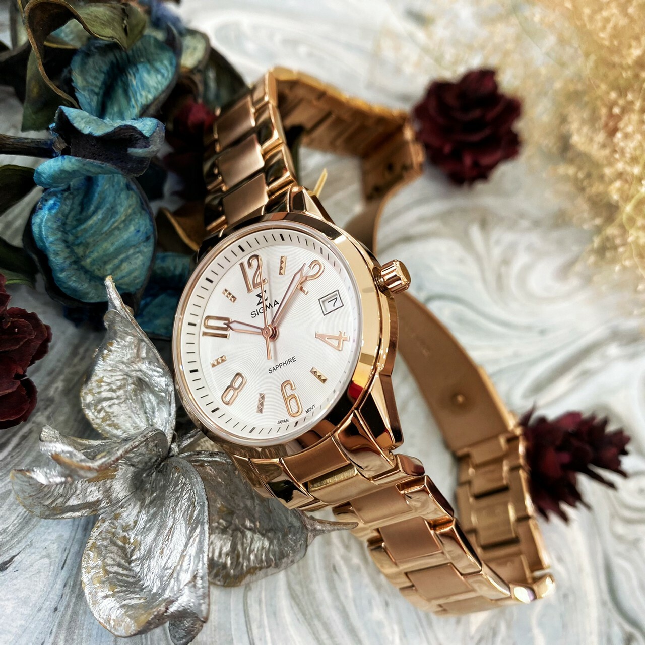 【SIGMA】88023B-RG  32mm Modern Watch