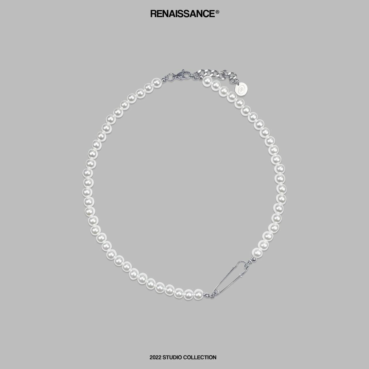 RENAISSANCE 珍珠別針項鍊  “ Pearl Pin Necklace “