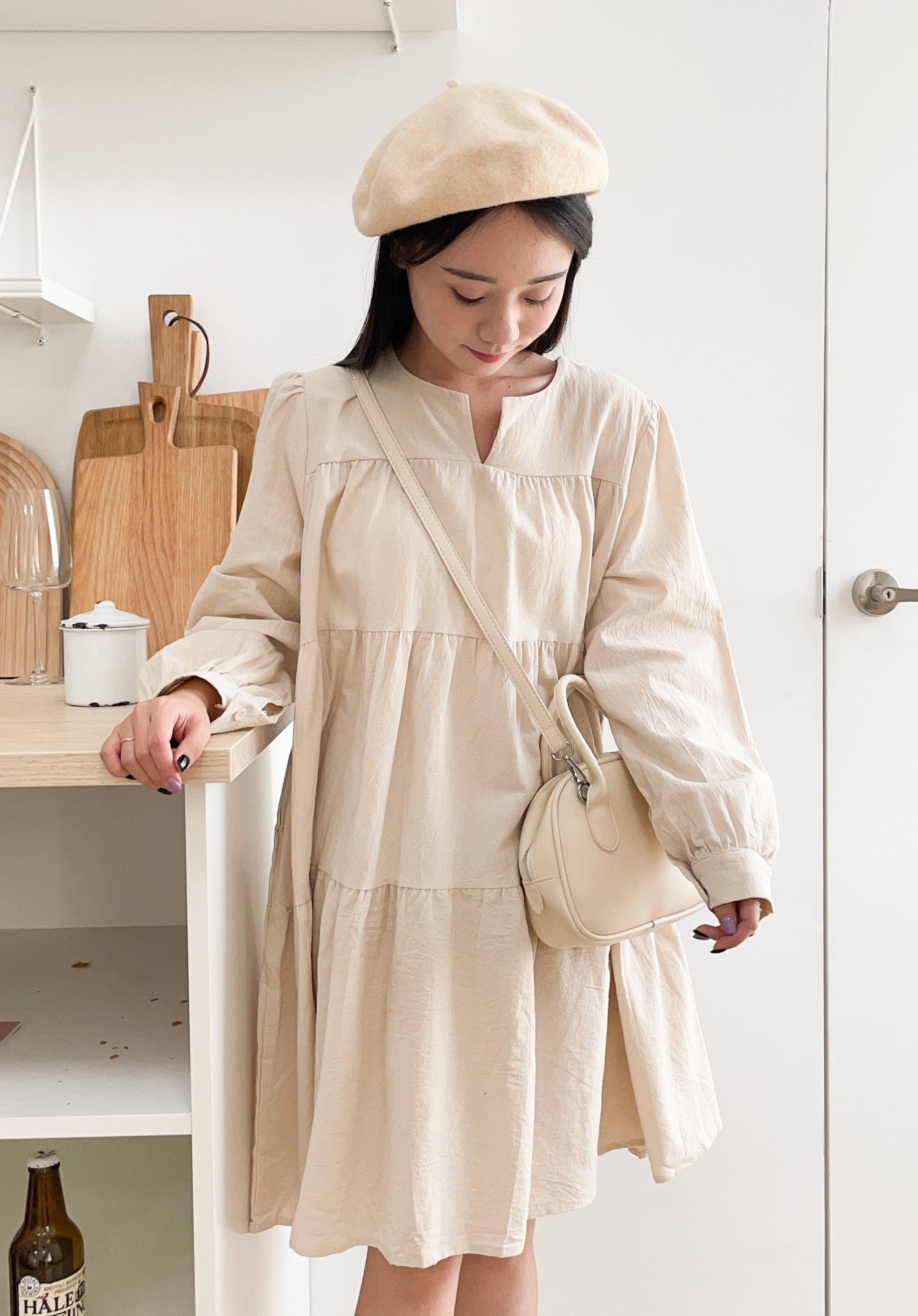 部份現貨🚚熱銷回歸🔥百搭小救星✨冬日時髦軟料質感貝蕾帽💕共6色