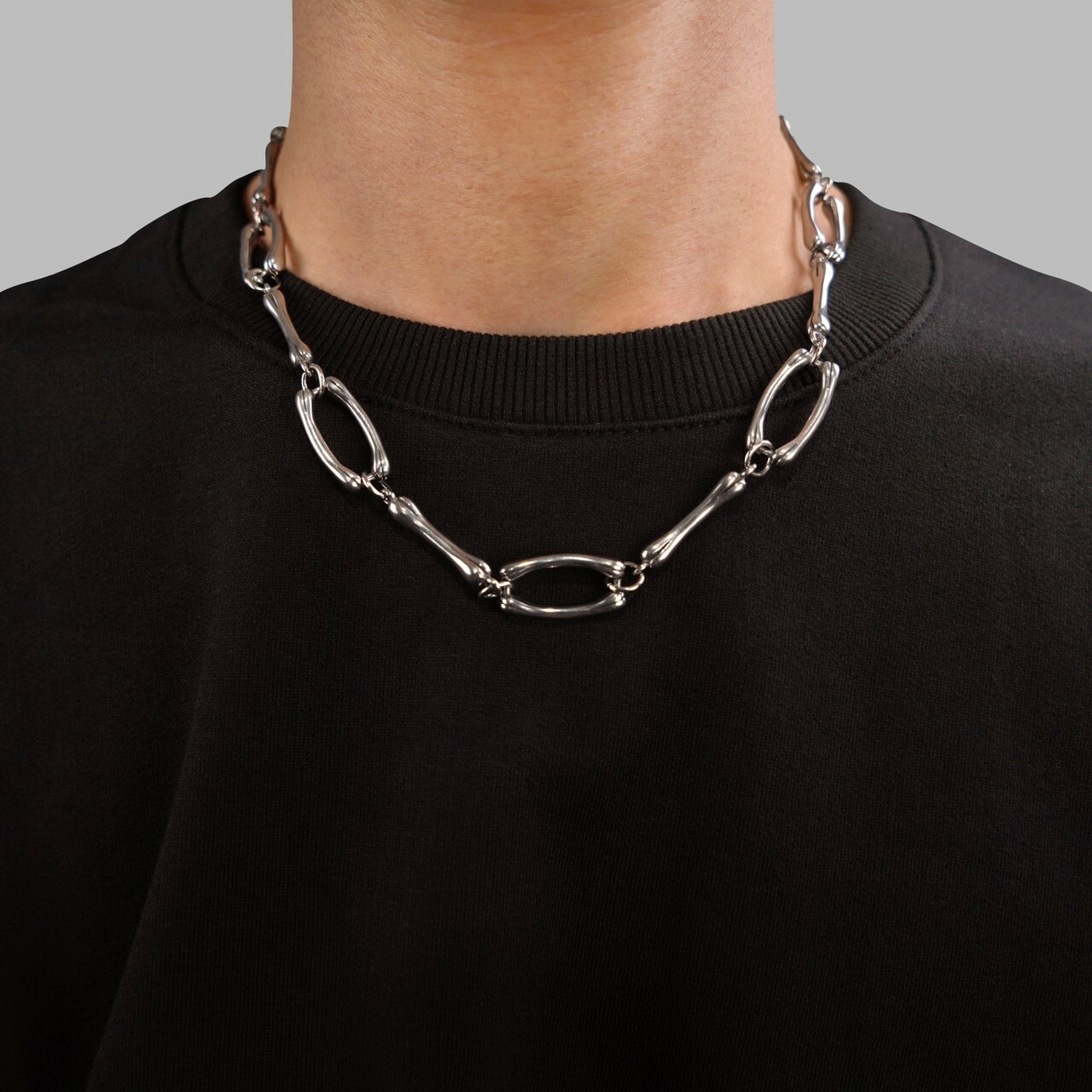 RENAISSANCE 骷髏 骨骼 金屬項鍊 “ Skeleton Necklace “