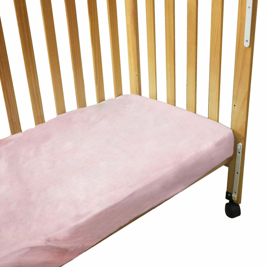KUKU 嬰兒床床單-粉紅色 KU2074-P