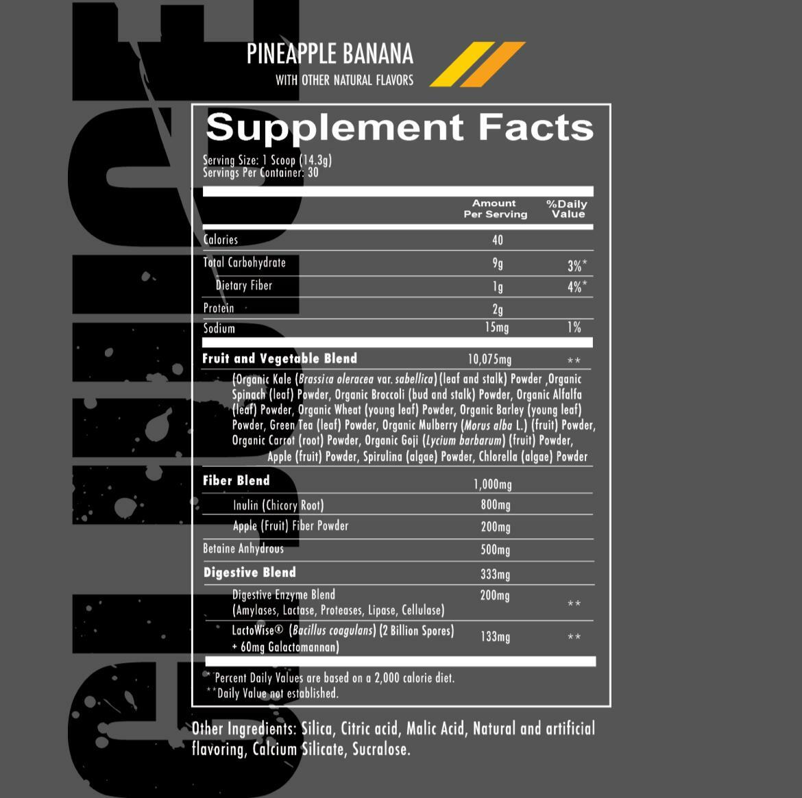 Redcon1 - GI JUICE (水果蔬菜補充劑)