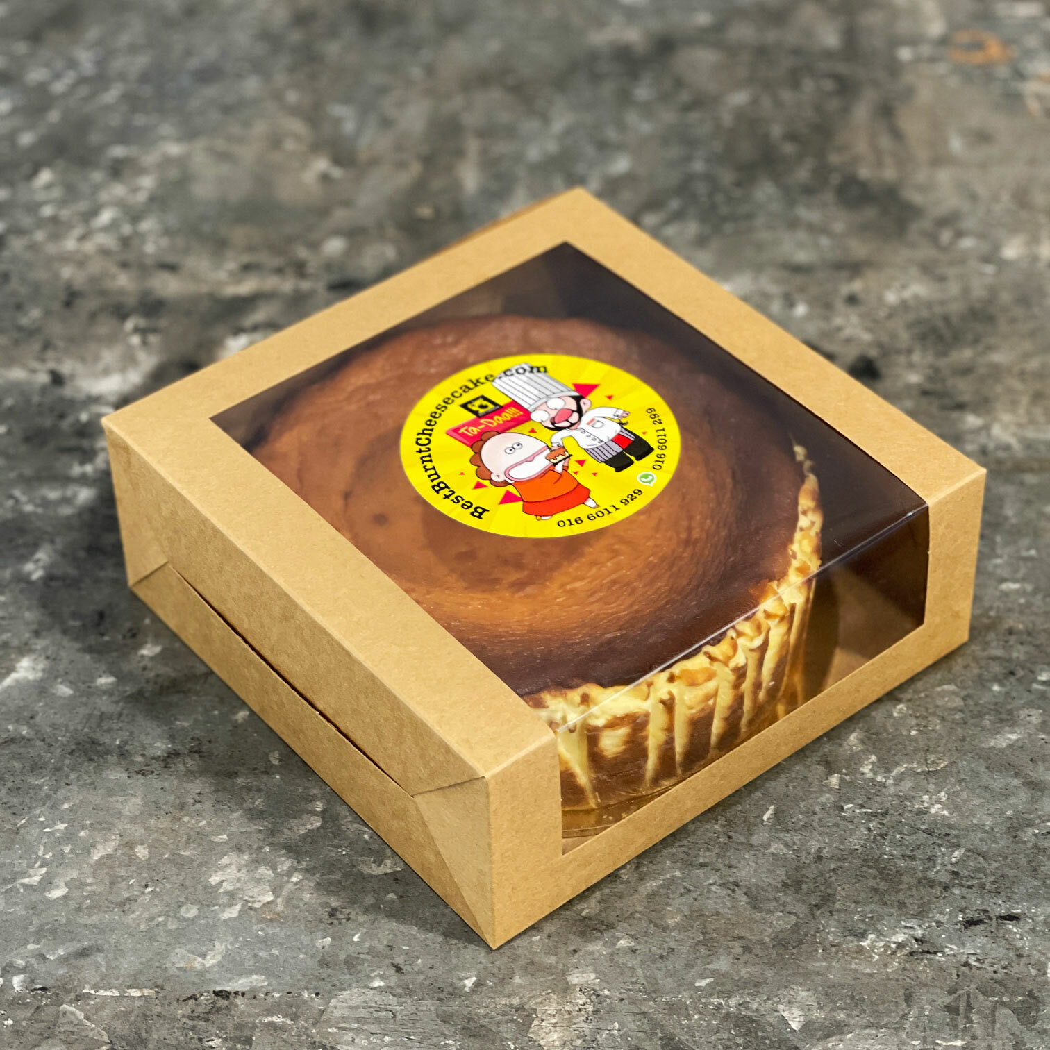 Cake Box Upgrade (Brown Kraft Box)