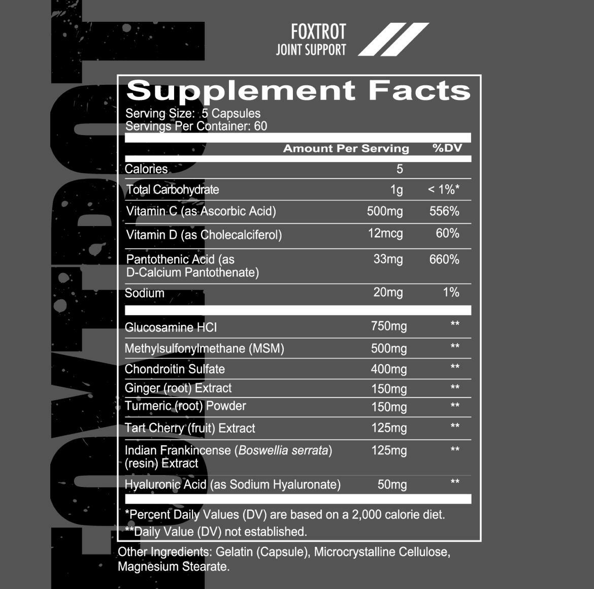 Redcon1 - Foxtrot (關節補充劑)