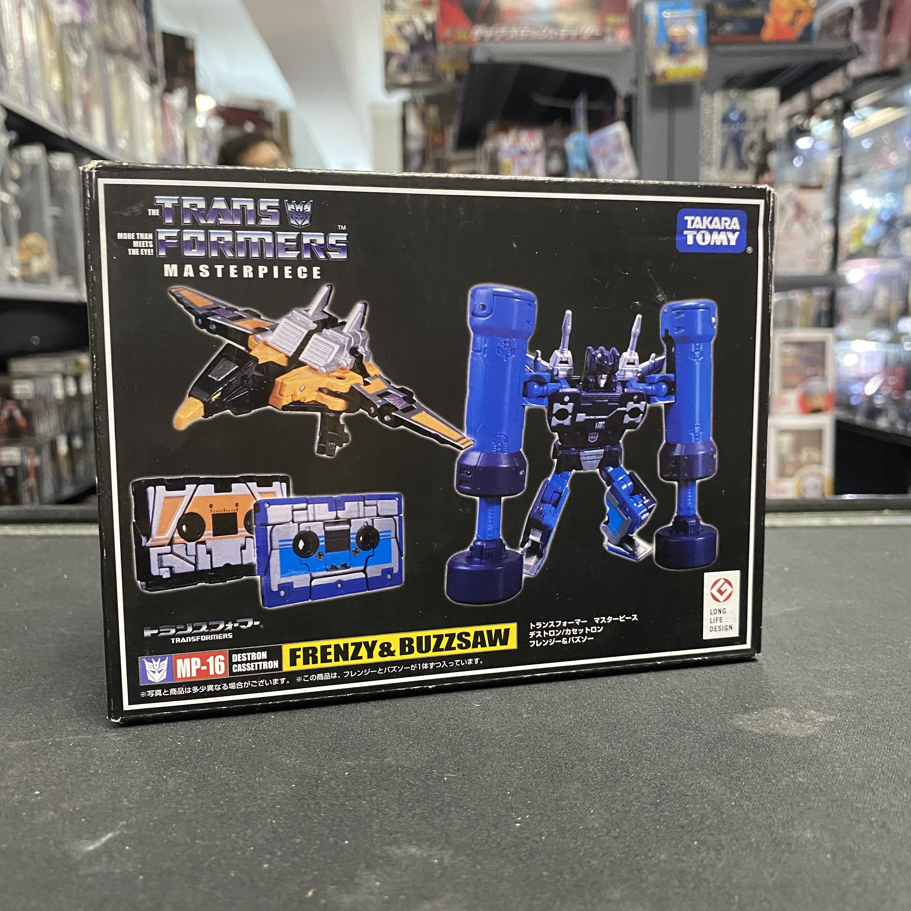 寄賣 變形金剛-Transformers Masterpiece MP-16 FRENZY & BUZZSAW