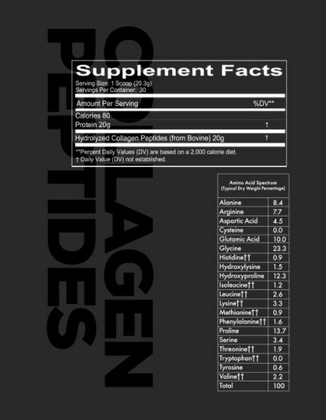 Redcon1 - Collagen Peptides 膠原蛋白肽 30次份量