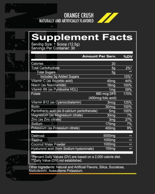 Redcon1 - Canteen 電解質+維生素+礦物質補充劑