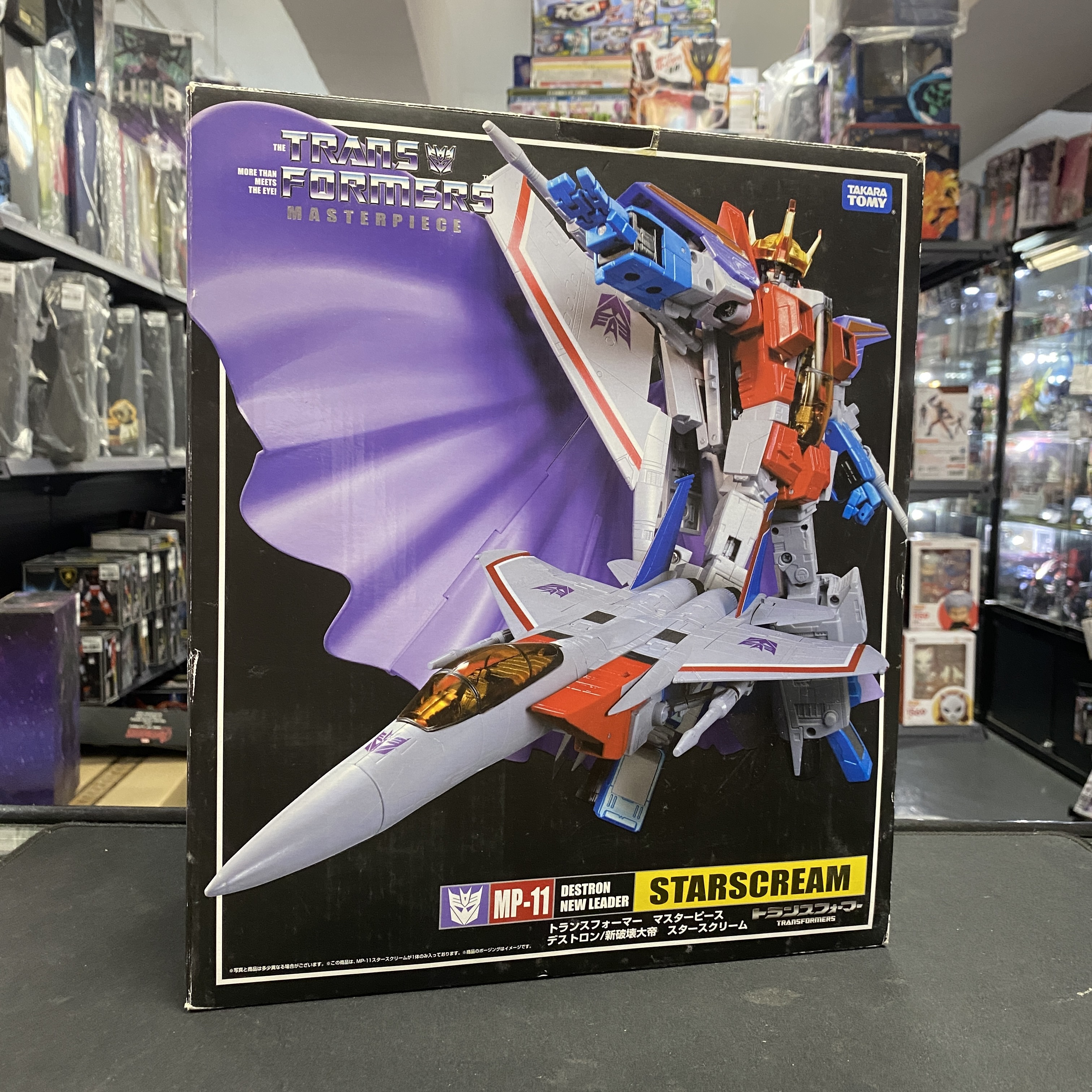 寄賣 變形金剛-Transformers Masterpiece MP-11 STARSCREAM