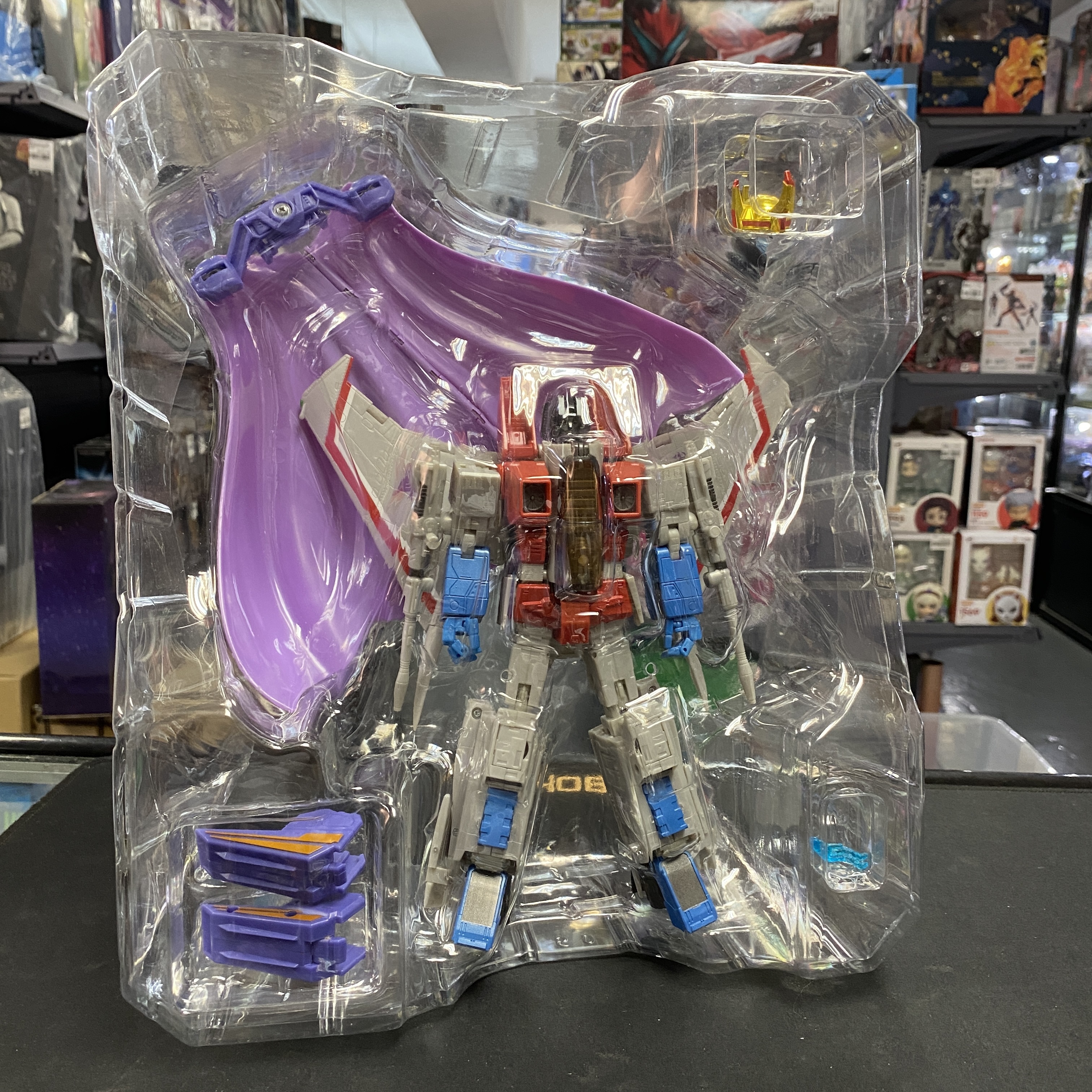 寄賣 變形金剛-Transformers Masterpiece MP-11 STARSCREAM
