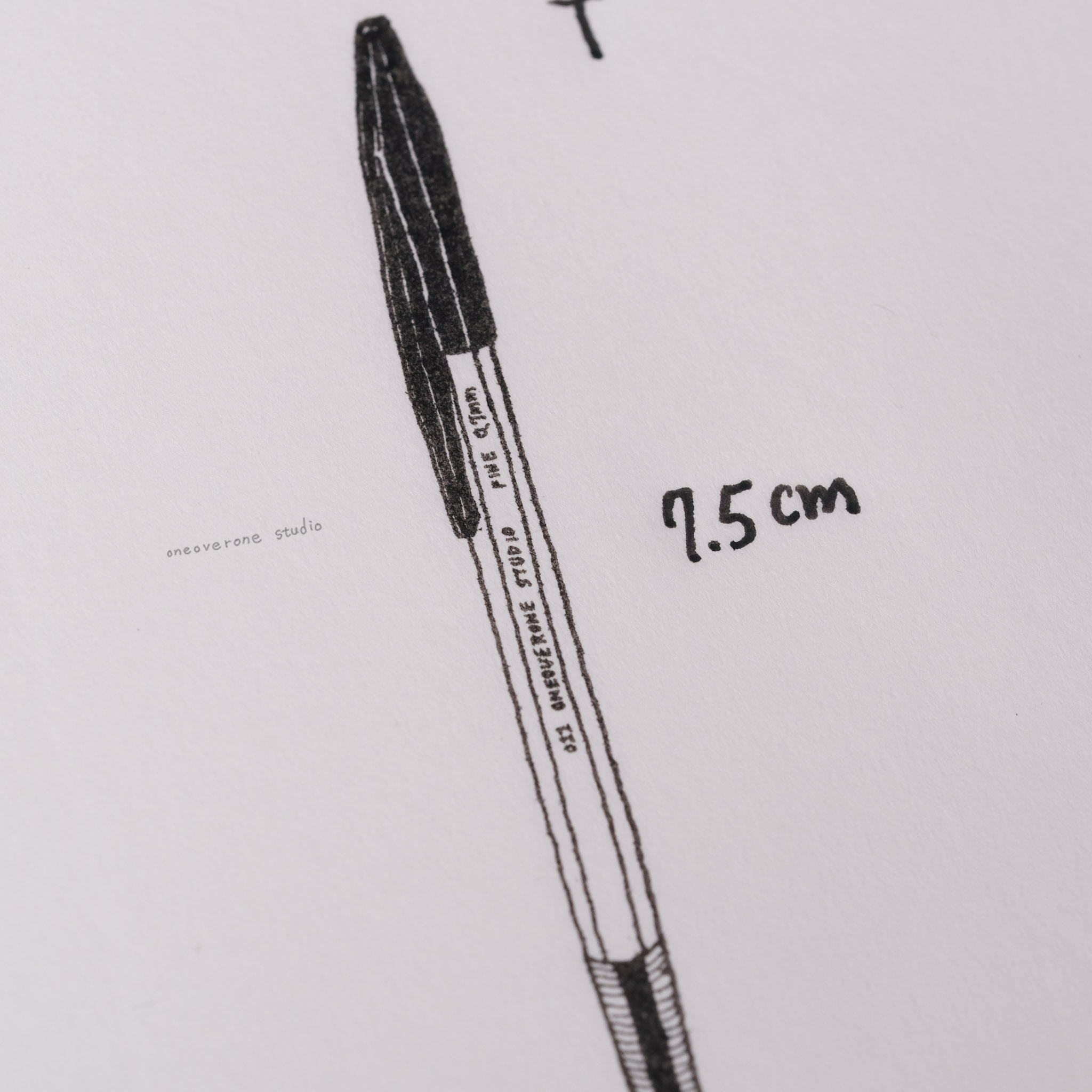 ONEOVERONE studio - Ballpoint Pen Stamp