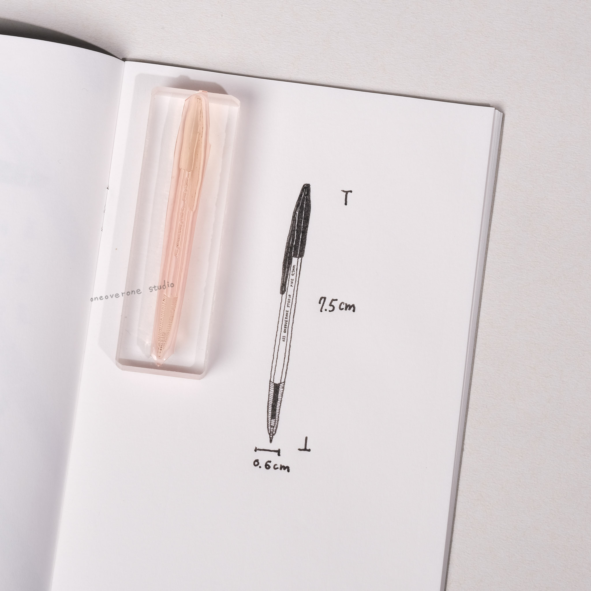 ONEOVERONE studio - Ballpoint Pen Stamp