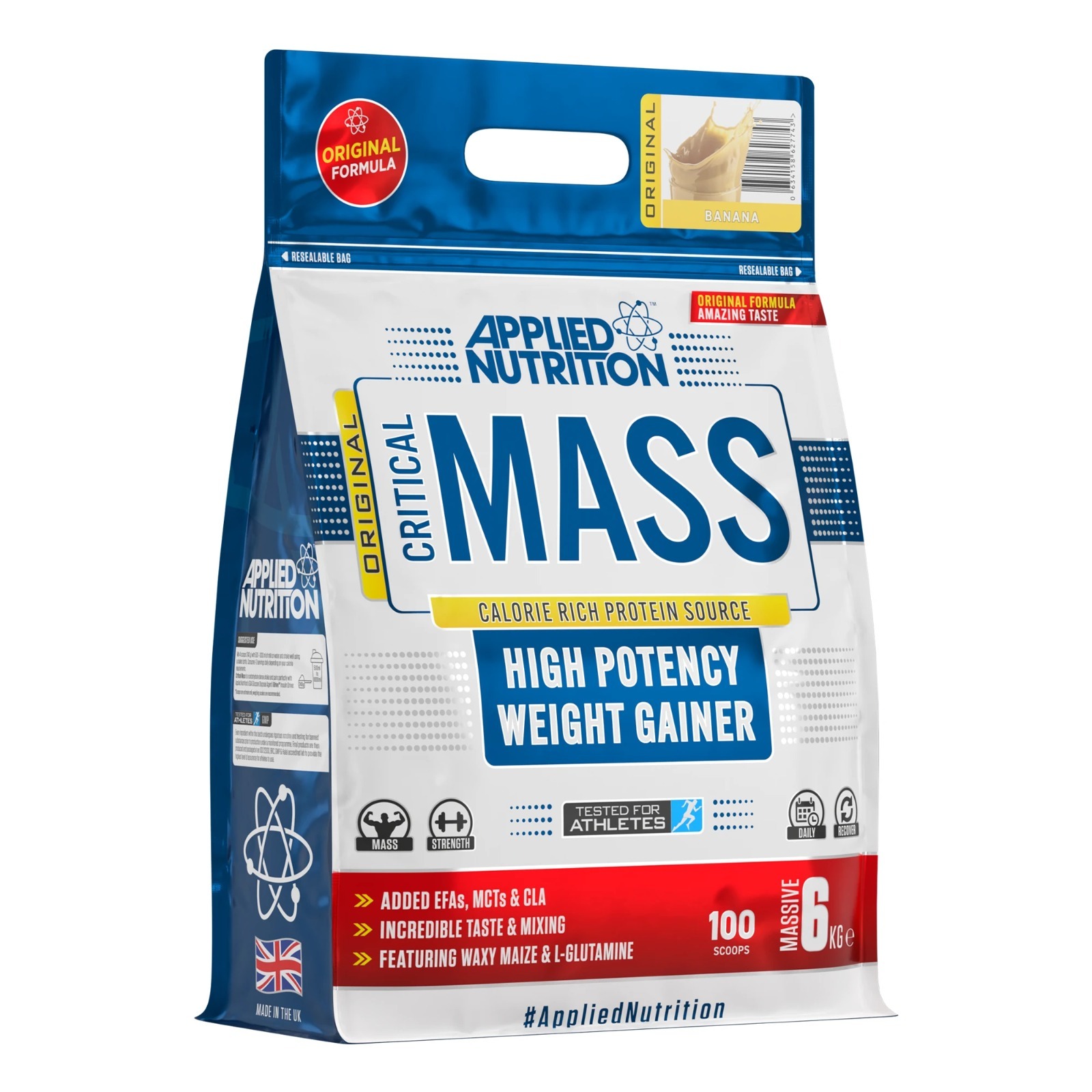 Applied Nutrition - 高卡路里增重粉 瘦底人士救星