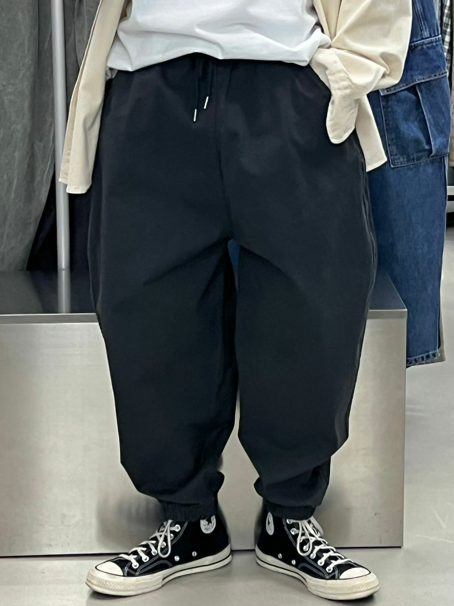 鬆身束腳褲 P2064