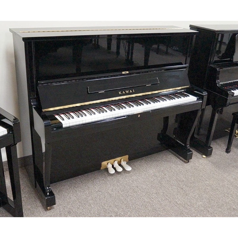 嚴選精品  日本原裝 KAWAI 河合鋼琴 DS-60 台灣稀有特別款 彎腳型 中古鋼琴 二手鋼琴-漢麟樂器 保固3年