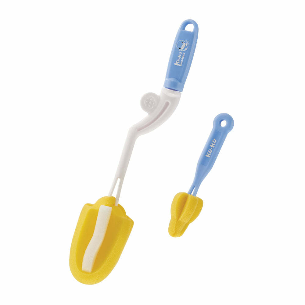 KUKU 360° 海綿奶瓶刷 KU5343
