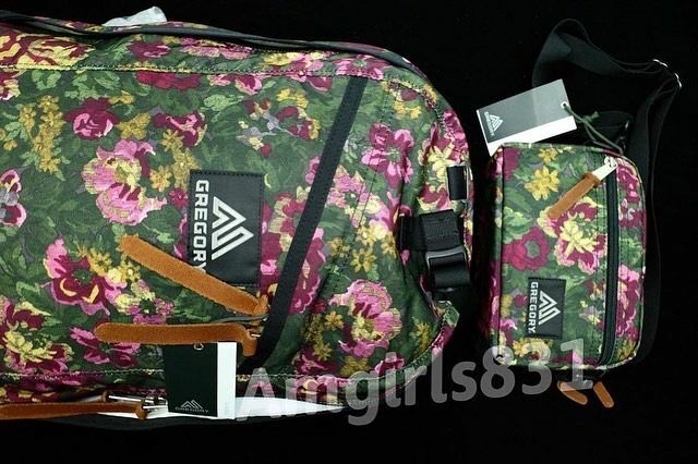 Gregory day pack garden tapestry +  GREGORY PADDED SHOULDER POUCH S garden tapestry