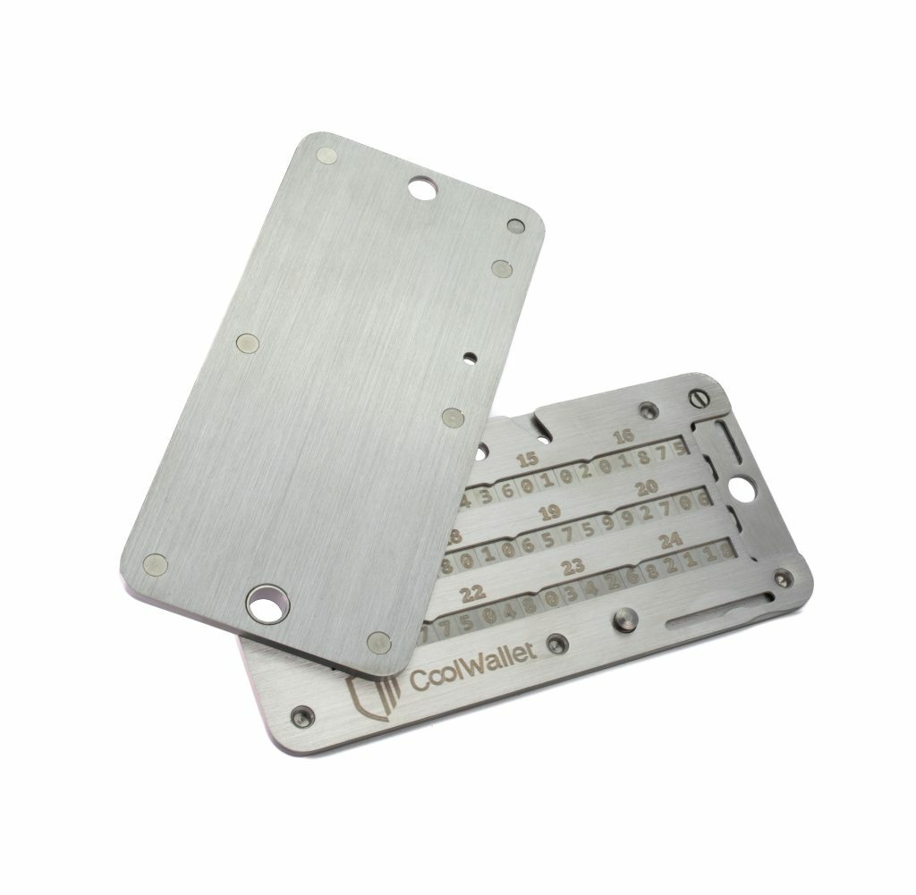 CoolWallet Billfodl 金屬冷錢包助記詞板| 香港代理| TREND.HK 潮科技