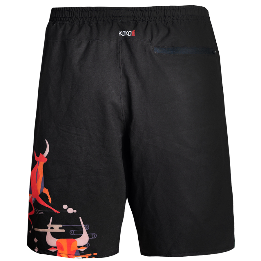 江湖跑堂二合一運動短褲︱奔馳