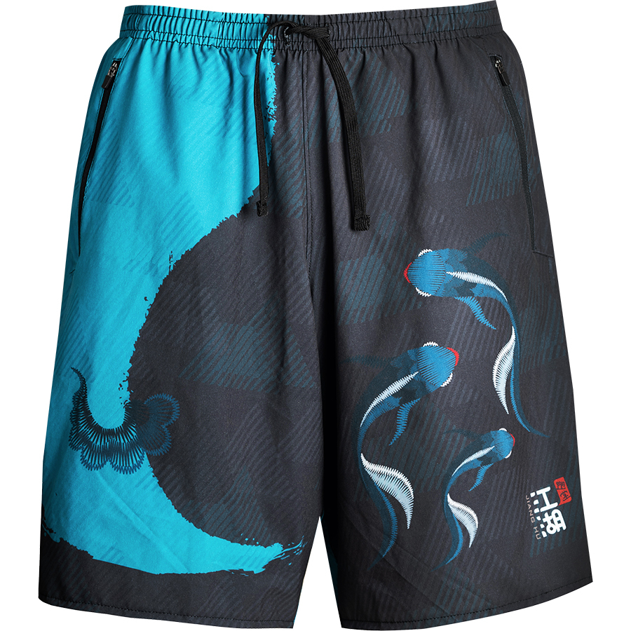 江湖跑堂二合一運動短褲︱逍遙