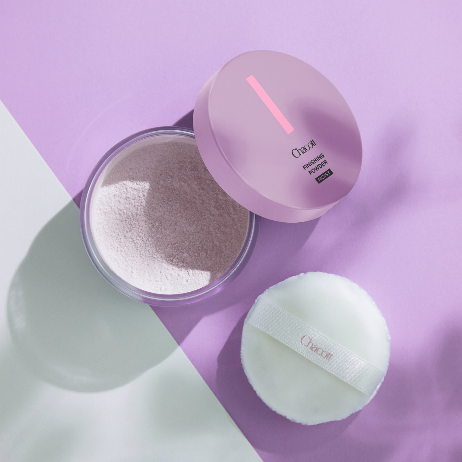 [限定] CHACOTT Finishing Powder Moist 調色定妝蜜粉 全兩色10g
