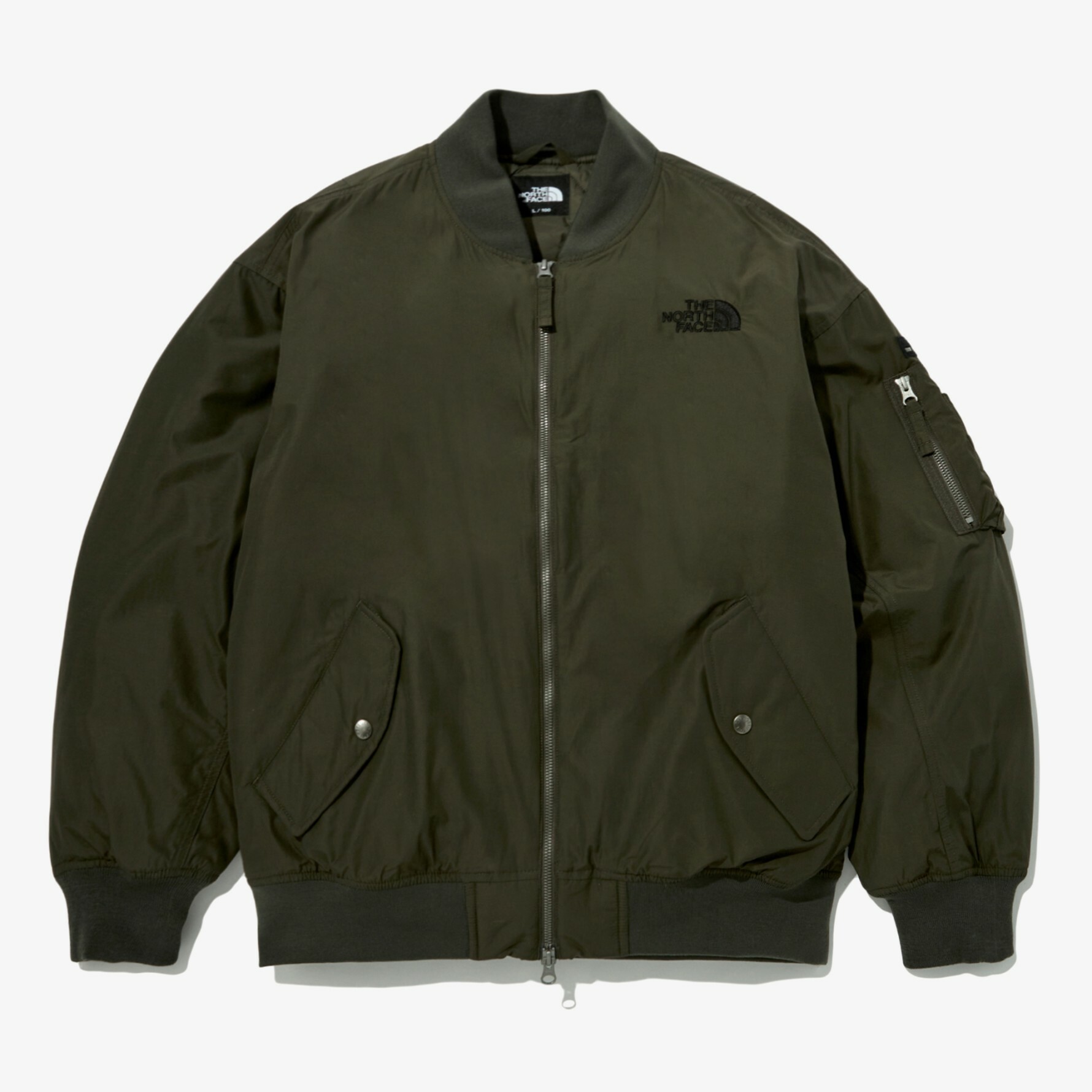 THE NORTH FACE PRAISE HEAT BOMBER 飛行外套軍綠NJ3NN53C