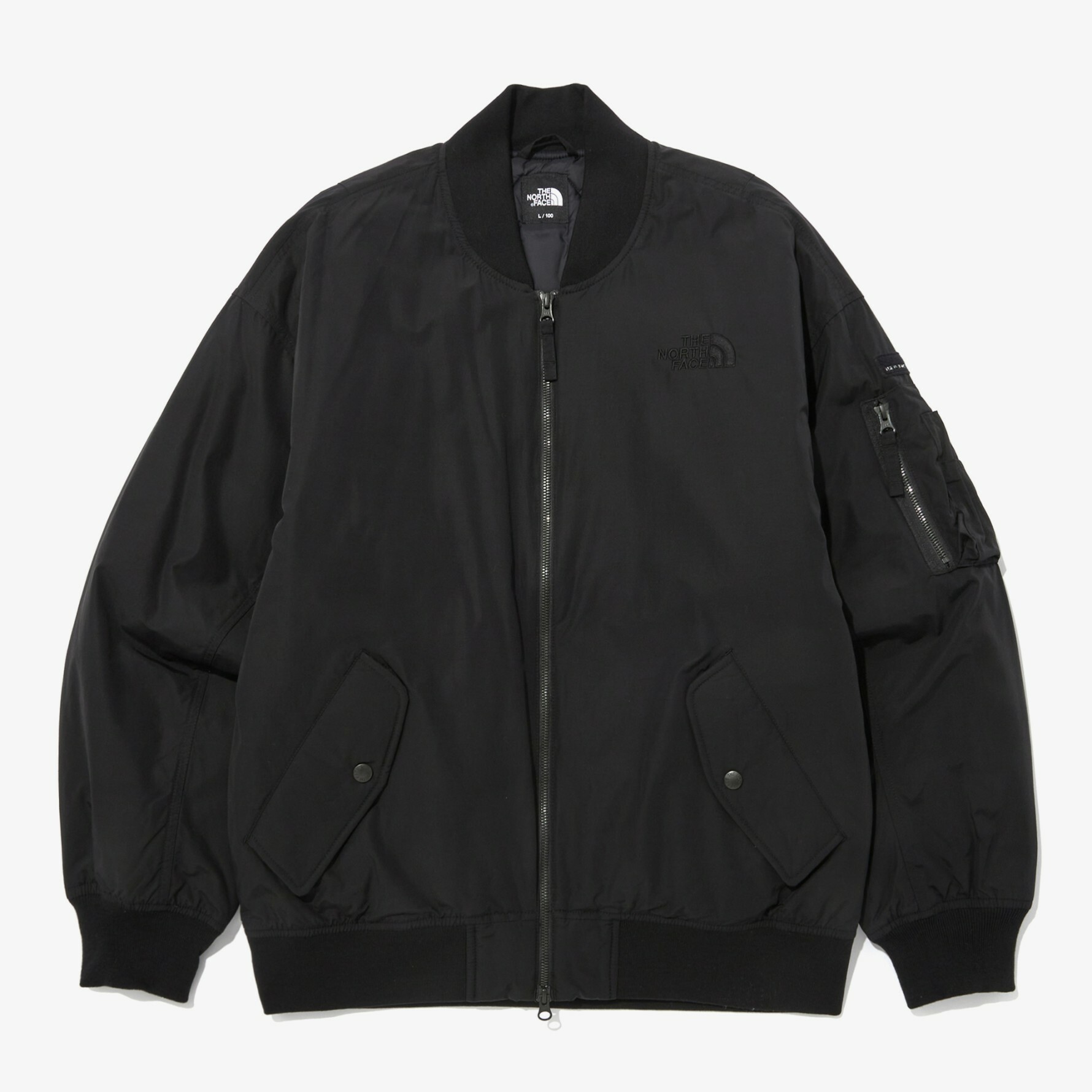 THE NORTH FACE PRAISE HEAT BOMBER 飛行外套 黑 NJ3NN53A