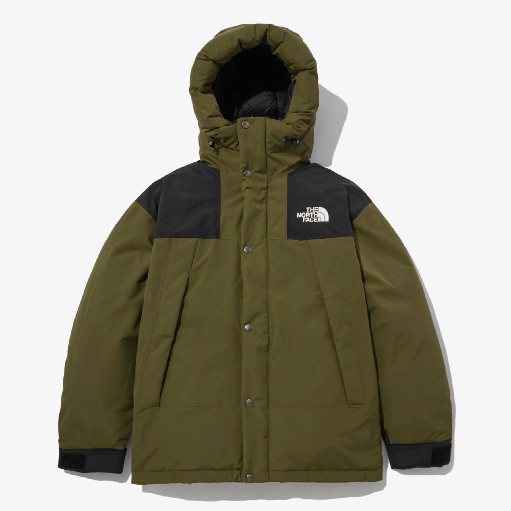 THE NORTH FACE ULTIMATE DOWN 連帽 羽絨外套 橄欖綠 NJ2DN62B