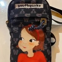 [S] YSW G0XBG16BKRAF PHONE SLING, BLACK, 8809190120732 (SYW125)