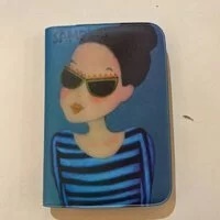 [S] YSW 30CC03NNSN CARD WALLET SUNGLASSES,BLUE, 8809190085697 (SYW127)