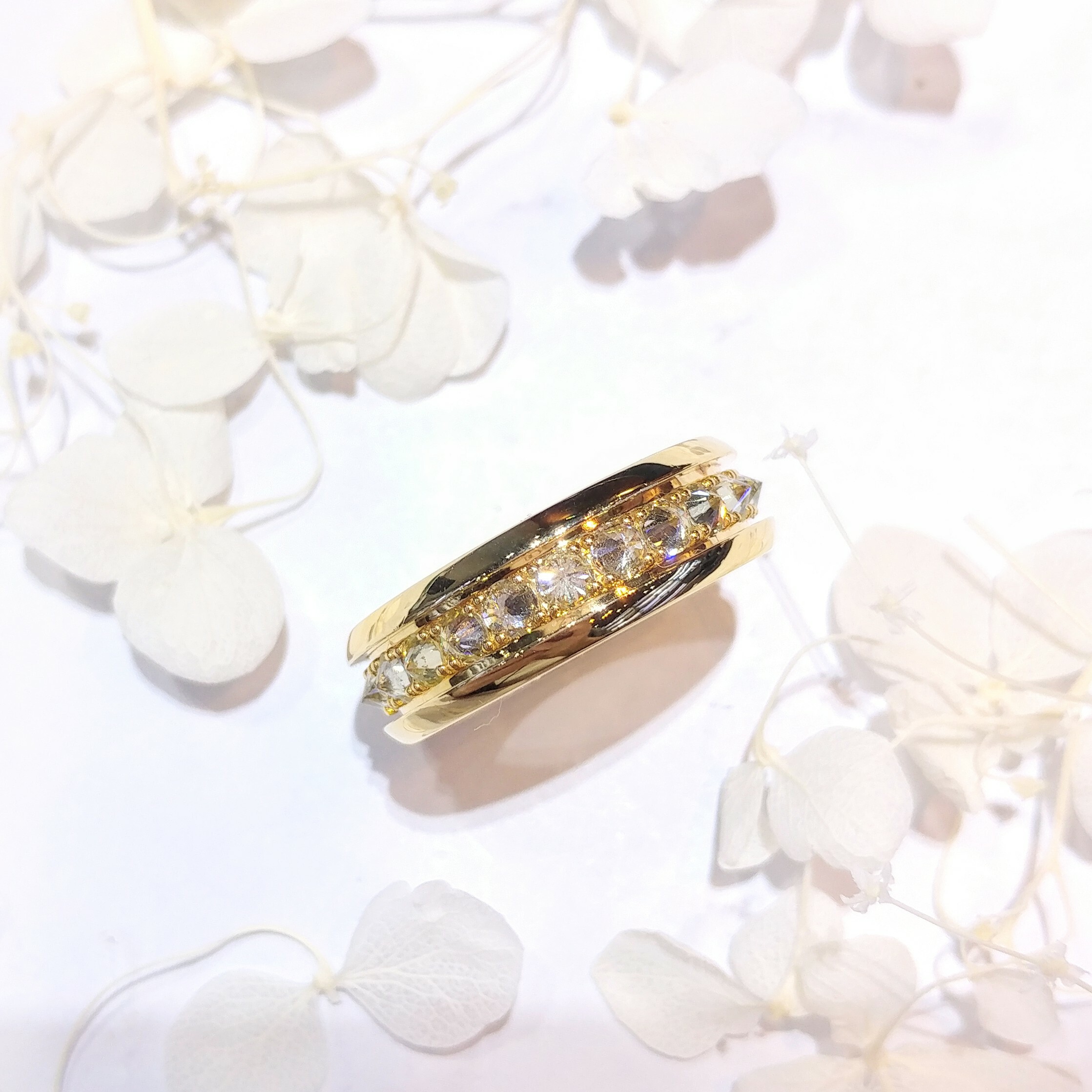 18K Yellow Gold 2.14ct Diamond Ring