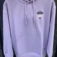 [S] NERDY ALIEN SLOGAN PULLOVER,PURPLE, SN133 (SN133)