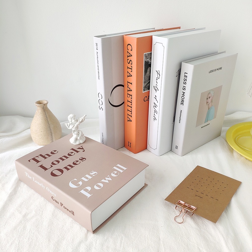 《1050》 INS風擺設裝飾書(隨機發貨)