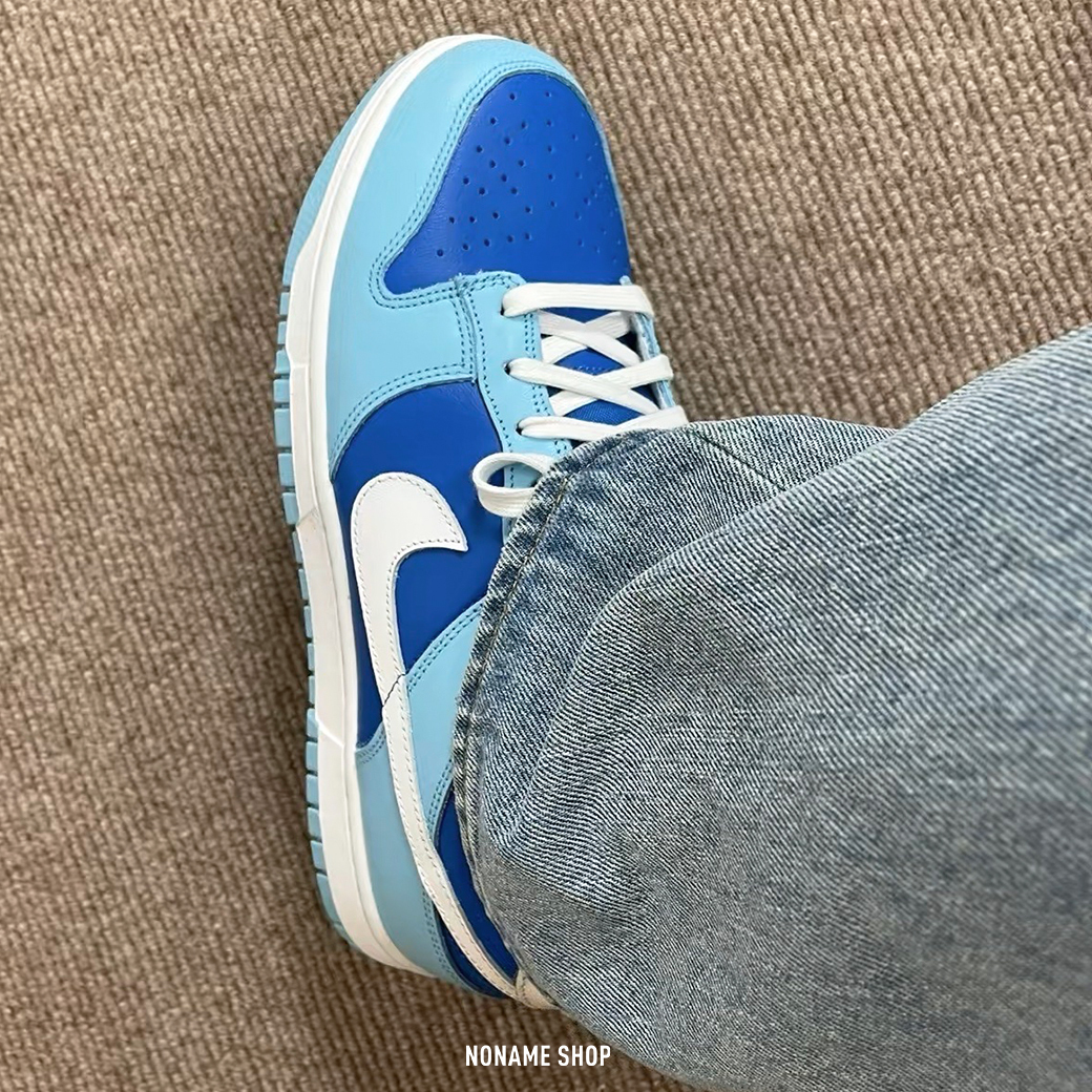 NIKE DUNK LOW RETRO QS ARGON 白 藍 天空藍 (女款)