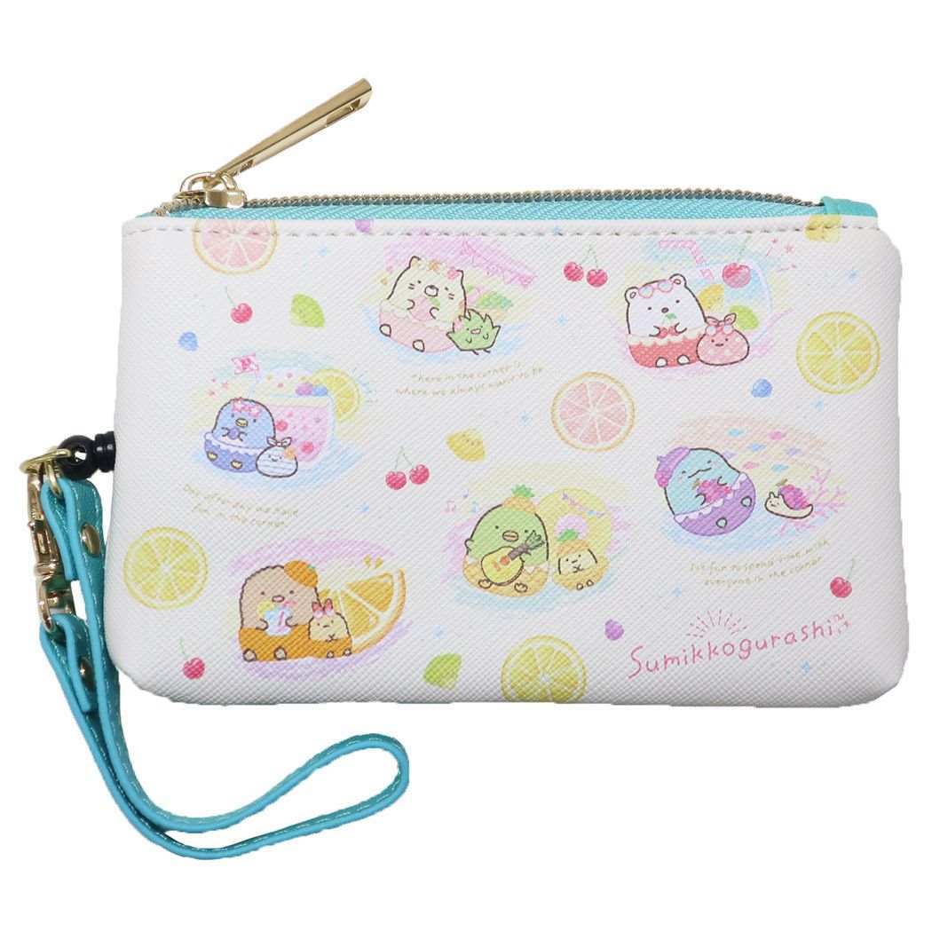 角落生物 水果系列 伸縮散紙包/卡套/鎖匙包