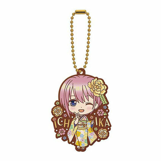 (扭蛋) 五等分的花嫁膠牌吊飾 1Set 5Pcs