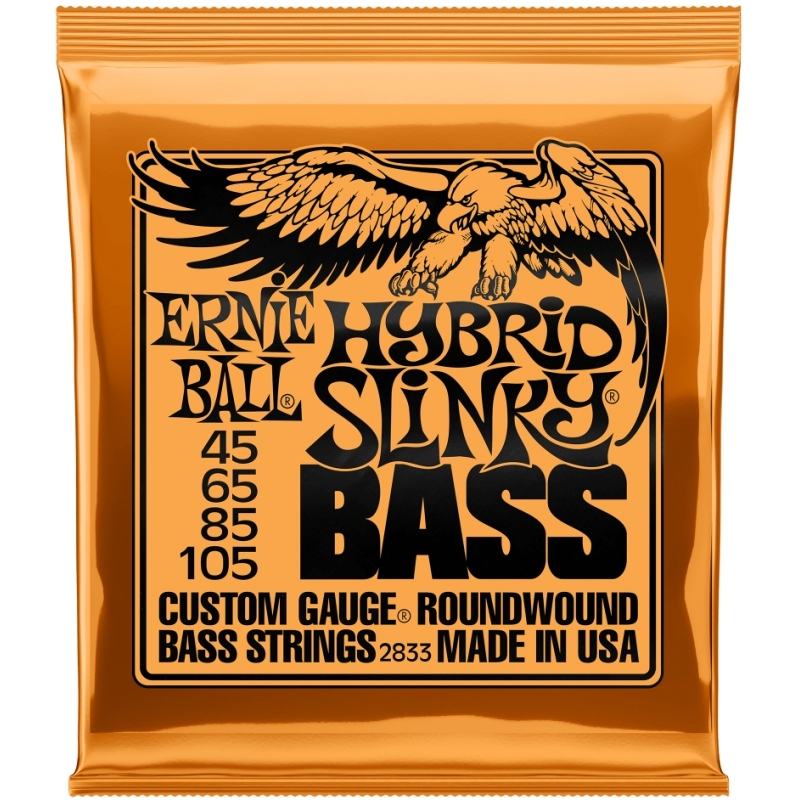 ERNIE BALL 2833 HYBRID SLINKY 45-105 鎳弦 電貝斯弦