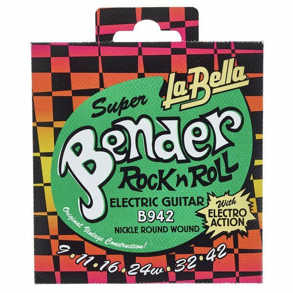 La Bella B942 09-42 Super Bender 電吉他弦