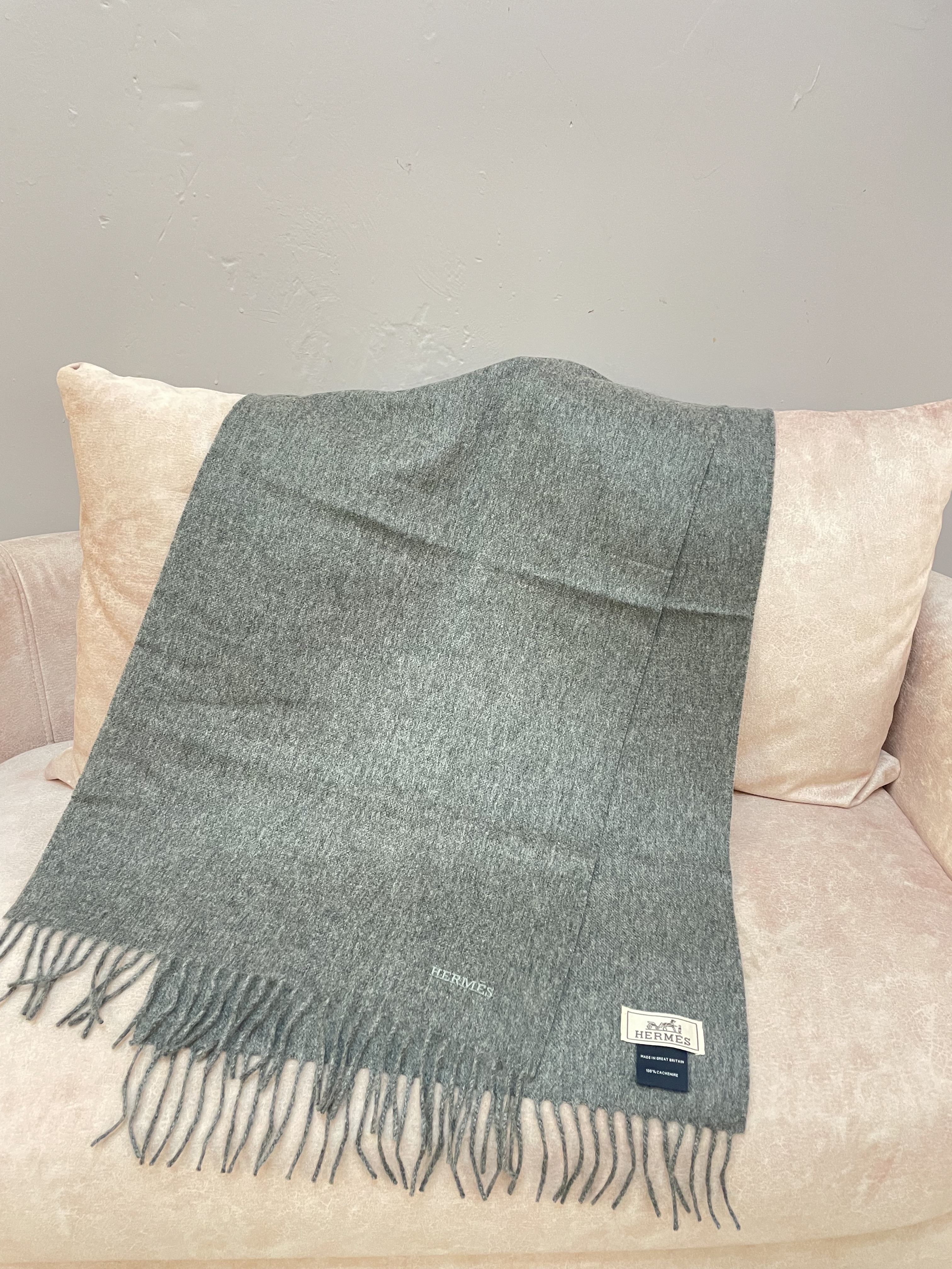 Hermes muffler 頸巾 圍巾